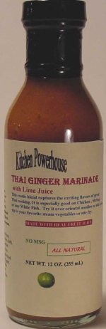Kosher Thai Ginger Marinade with Lime Juice